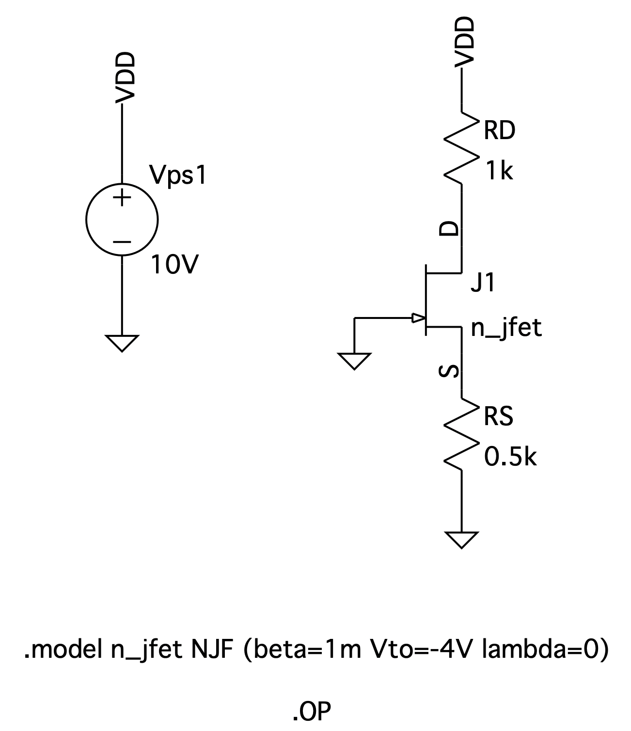 Model pmos_depletion_mosfet